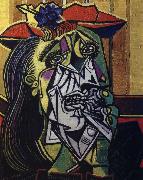 pablo picasso la femme qui pleure oil